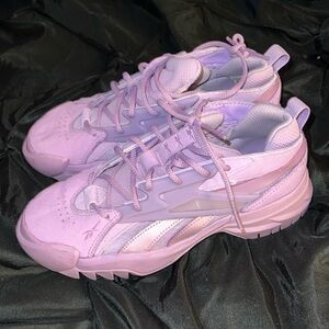 Purple Cardi B Women’s Reebok Sneakers, Size 8